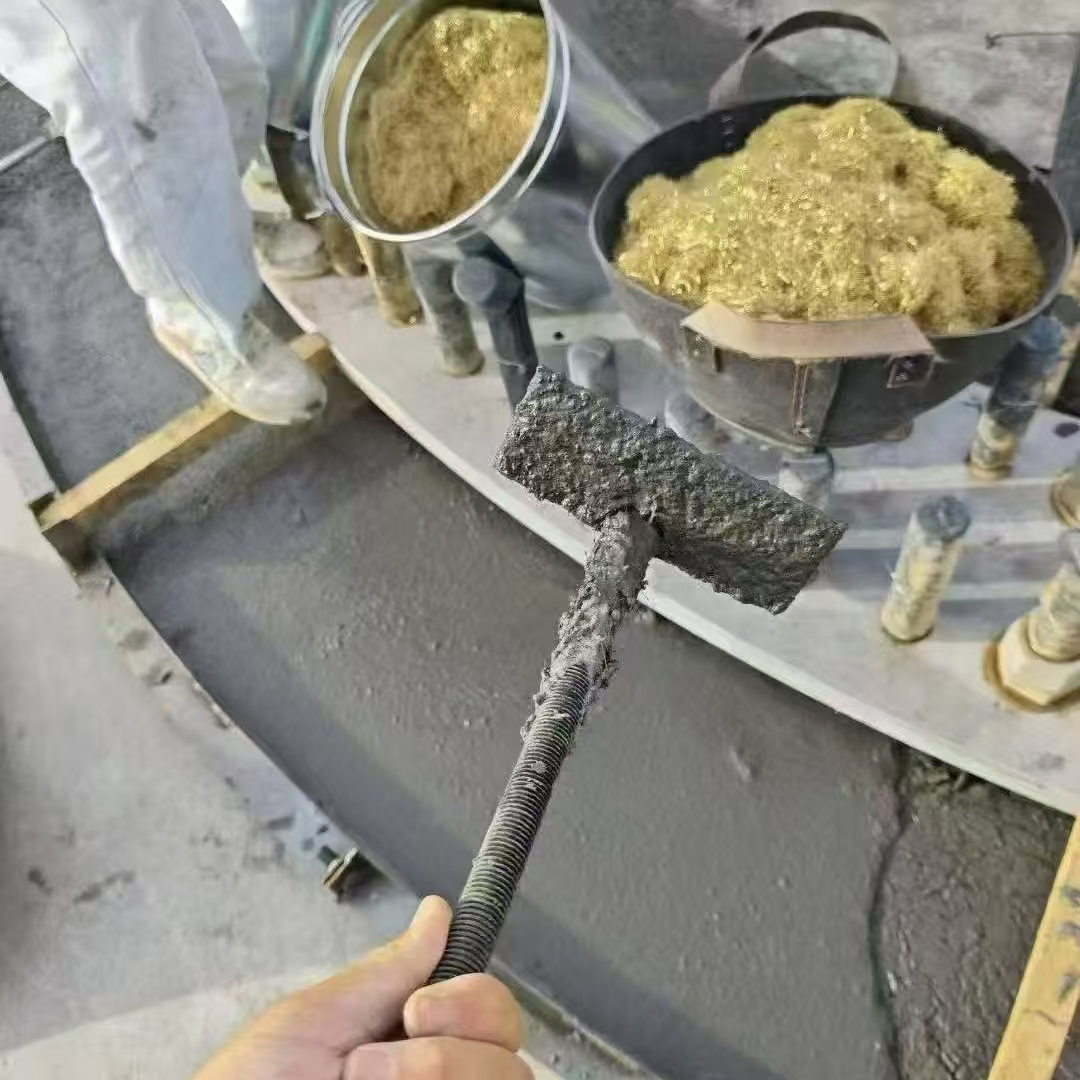 原州C120钢纤维高强无收灌浆料 轧机压缩机汽轮机发电机锻压设备底座灌浆材料